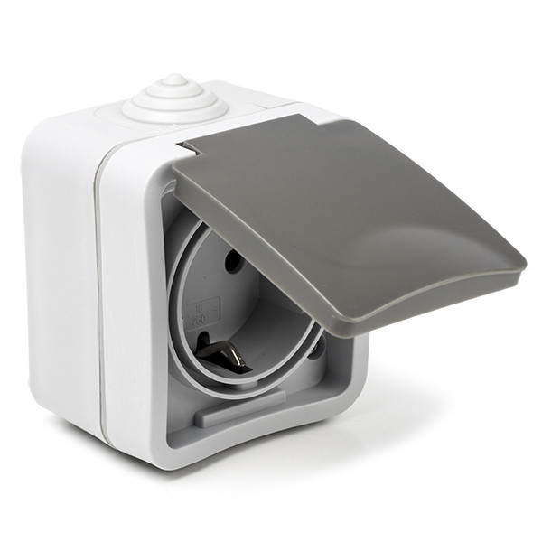 Stopcontacten voor buiten Schakelmateriaal buiten Buitenverlichting Verlichting Stopcontact voor